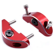 Mirror Riser Extenders Spacers Extension Adapter CNC Motorcycle For KYMCO