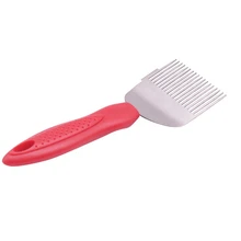 10 шт. пластиковые ручки разматывания вилки мульти-резки мед игла-вилка резак Капсулятор пчеловодства инструменты нержавеющая сталь мед для