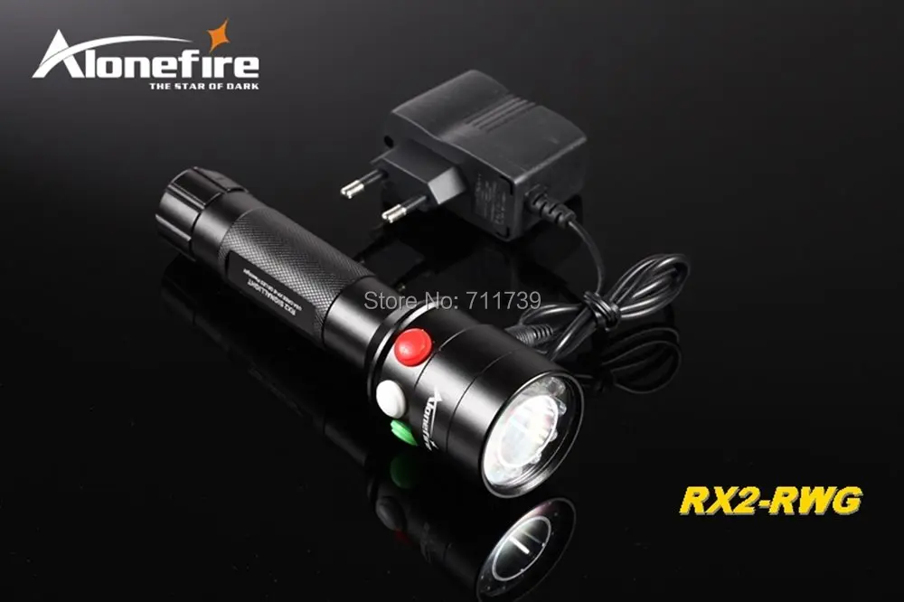 Светодиодный фонарь AloneFire RX2 для железной дороги белый красный зеленый|Фонарики и