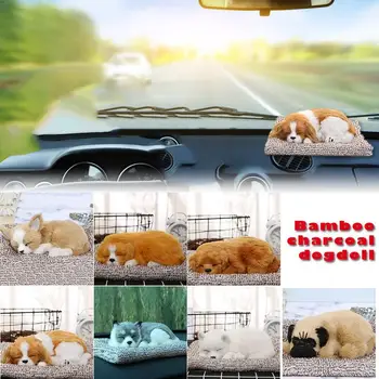 

Activated Carbon Simulation Dog Car Purifier Doll Decoration Vehicle Charcoal Bag Toy Plush Interior Decoration