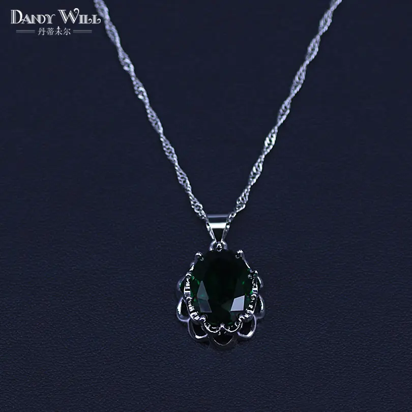 Натуральный 925 серебряные ювелирные изделия зеленый кубический цирконий Белый Кристалл Ювелирные наборы для женщин кулон/ожерелье/кольца/серьги/браслеты