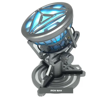 

Pay Tribute To Marvel Iron Man 3 MK6 Bra Light Reactor Can Shine Tony Stark Heart Reaction Furnace Hand Animation Model