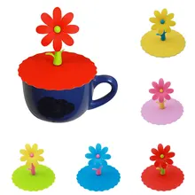 Герметичная, силиконовая чашка крышки Термостойкое многоразовые с герметической крышкой Кухня аксессуары Чай чашки сосуды китайские De Plastico всасывающее уплотнение Кепки