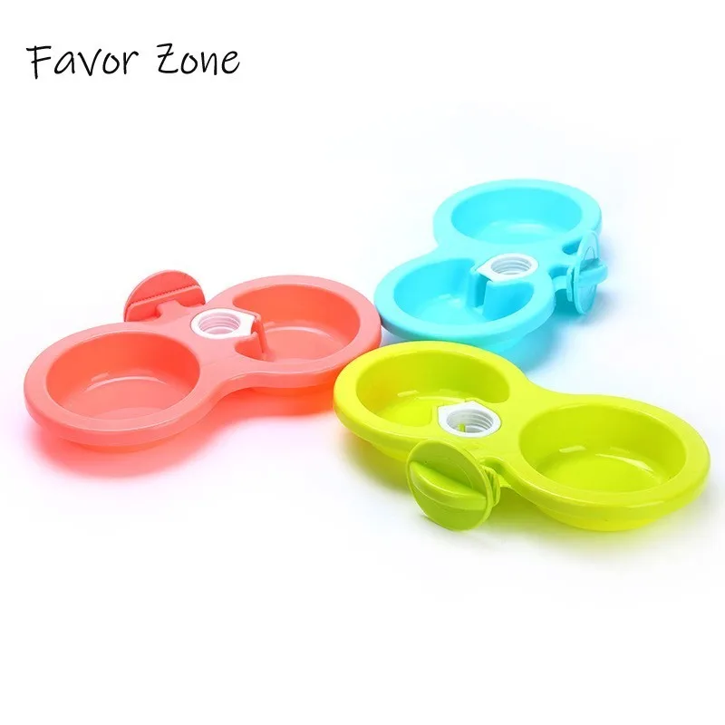 

Suspension Dual Port Dog Bowls Automatic Drinking Silicone Feeder Puppy Travel Portable Feeding Basin Bowl Utensils Pets Product