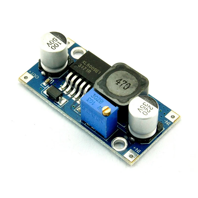 

DC Buck Step Down Power Converter Module DC/DC 3.2~40V To 1.25-35V 3A Adjustable Voltage Regulator With LED Voltmeter