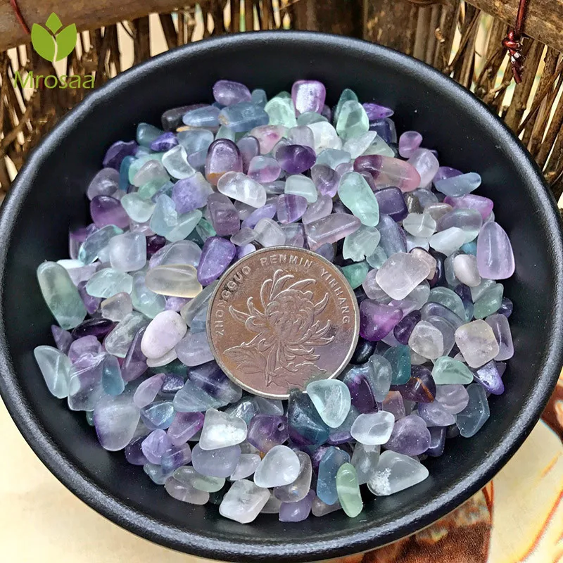 

New arrival 100g 4-6MM Natural Quartz Cystal Stone DIY Degaussing Ornament Rock Stones For Fish Tank Aquarium Garden Decoration