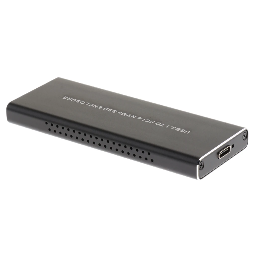 NVME SSD корпус 10 Гбит/с USB3.1 Gen2 к NVMe M2 ключ M USB C адаптер чехол PCIe для Windows Mac OS|Сетевые