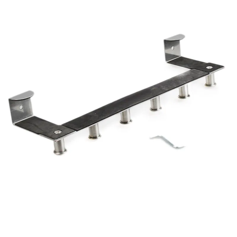 

Stainless steel hooks Door coat rack Coat hooks Door hook strip Coat hooks 6 Series Hooks without installation of the wall mou