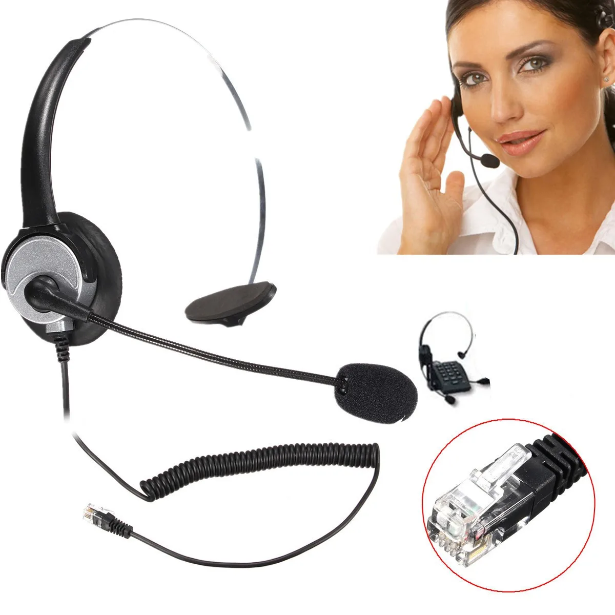 Почему наушники с микрофоном. Гарнитура rj11. sst headset ultrapak наушник для ведущего. наушники с разъемом rj11. наушники с rj-11.