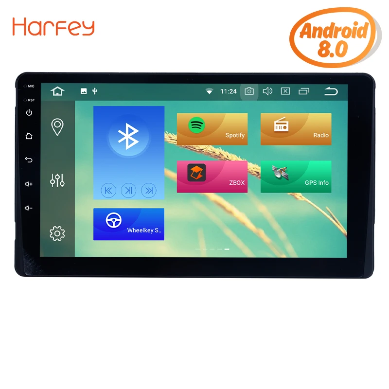 Perfect Harfey Android 8.0/8.1 9 Inch Car GPS Radio Stereo Head Unit Wifi Multimedia Player For 2009-2014 Toyota Sienna XL30 With 4G RAM 0