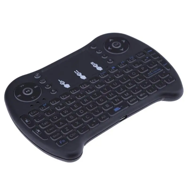 

2.4G Mini Wireless Backlight Keyboard Fly Air Mouse Touchpad for TV Box PC for Android/ MAC/ Windows 7/8/10/ network set-top box