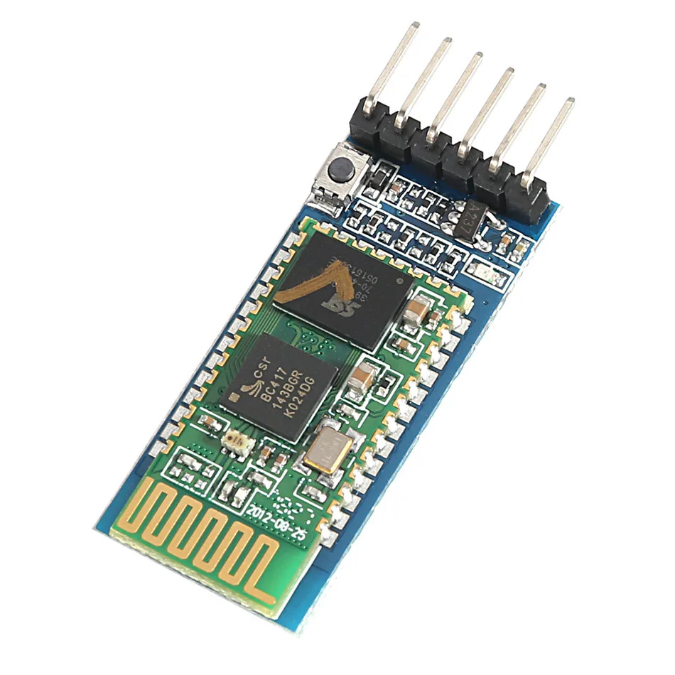 10 шт. HC05 HC-05 JY-MCU анти-обратный Встроенный Bluetooth серийный сквозной модуль master-slave 6pin
