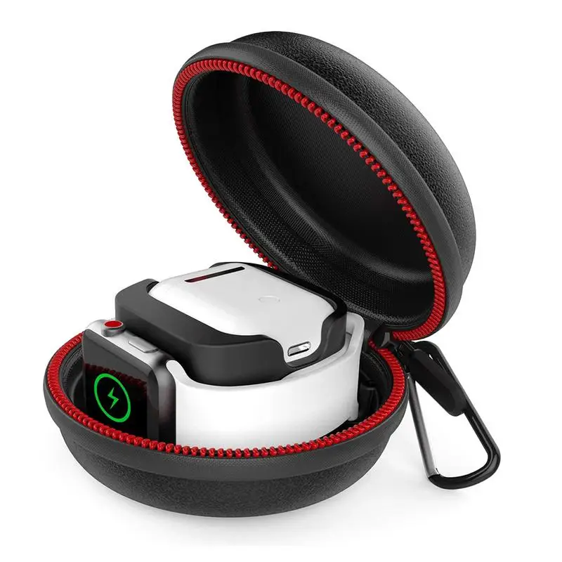 

Potable Storage Box For Apple Watch Charger Dock Storage Case For Iwatch Charging Case Waterproof