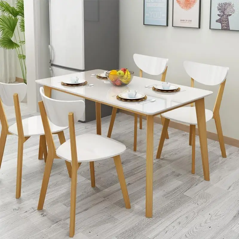 Kitchen Set Marmol Tavolo Da Pranzo Dinning Juego Comedor Tisch Shabby Chic Wood De Jantar Bureau Mesa Desk Dining Table