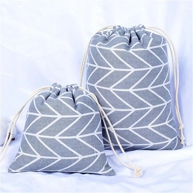 حقيبة الغسيل تخزين حقائب السفر الرباط ملابس قطنية كيس التخزين دائم حقيبة الغسيل لعب الجوارب أحذية المنظم الحقيبة