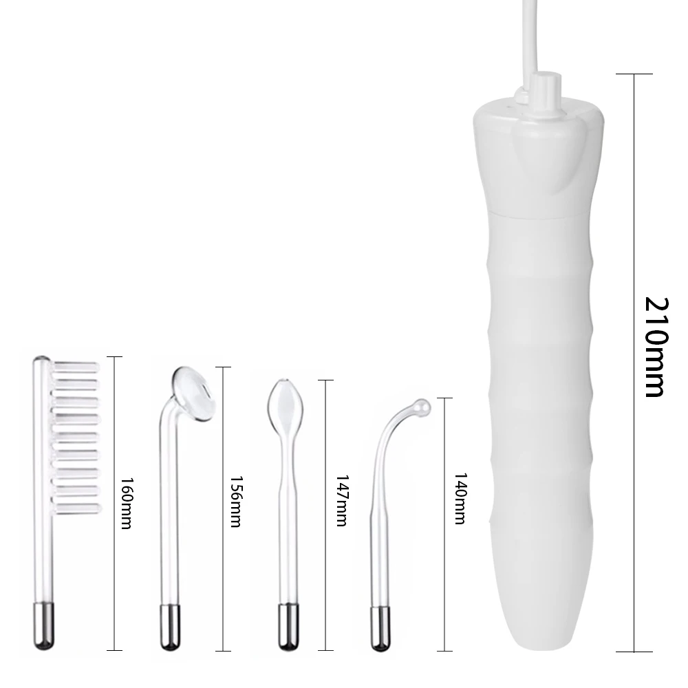Модернизированный высокочастотный прибор для измерения силы тока палочки для электротерапии гребень для электротерапии косметологический инструмент прибор для ухода за кожей