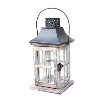 

Vintage Wooden Wall Hanging Moroccan Candle Lanterns Candle Holder Home Wedding Decoration