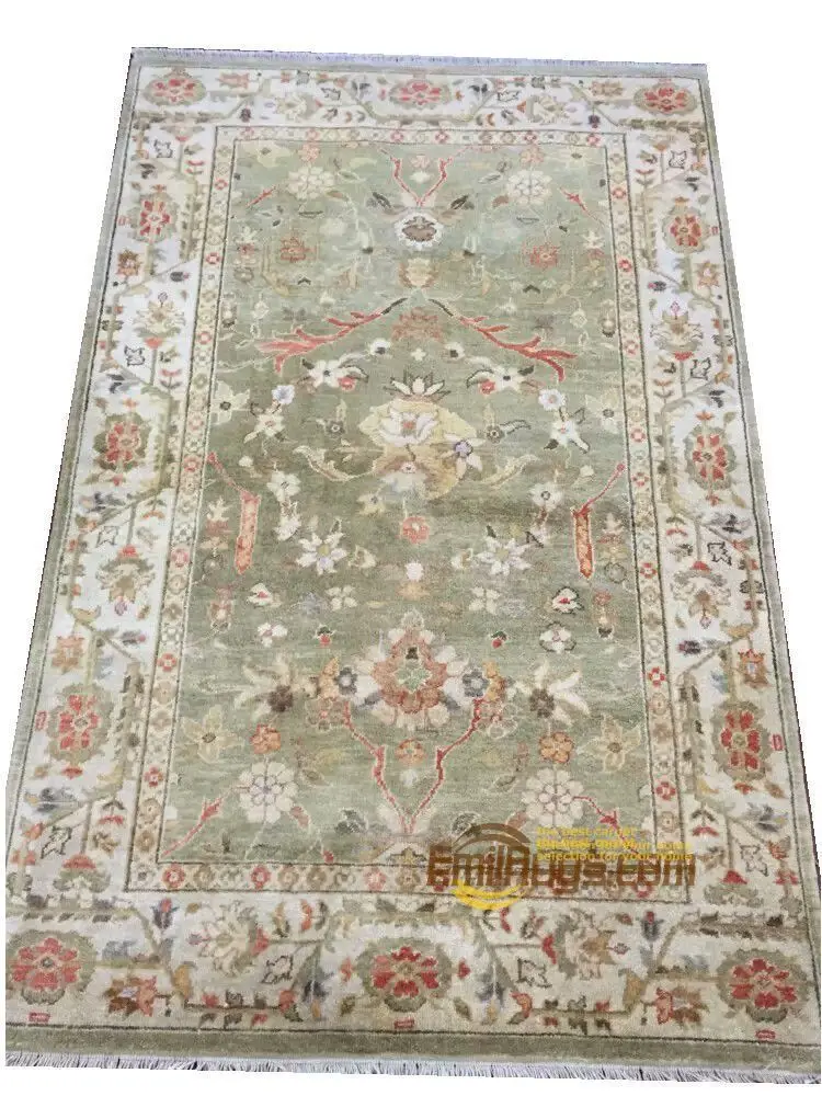 Один экспорт турецкие ковры ручной работы OUSHAK Ozarks ковер из чистой шерстяной 24 4x6 gc47zieyg28