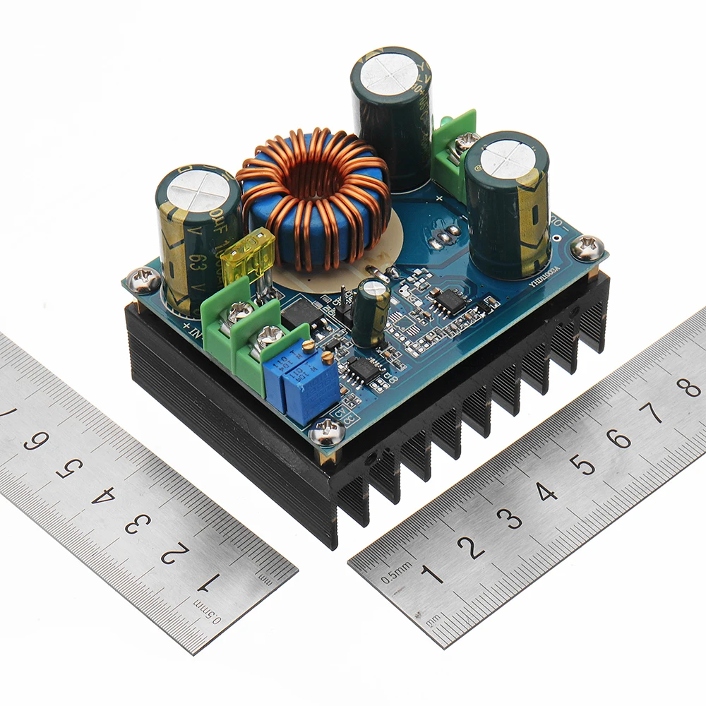 600 Вт 12А DC 8 в до 16 В или DC 12 В до 60 в Регулируемый повышающий преобразователь питания плата Повышающий Модуль