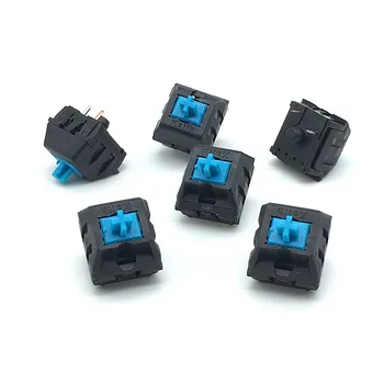 

Kailh KT Switches Traditional Mechanical Keyboard Switch Blue Shaft 50gf Clicky Micro Switch