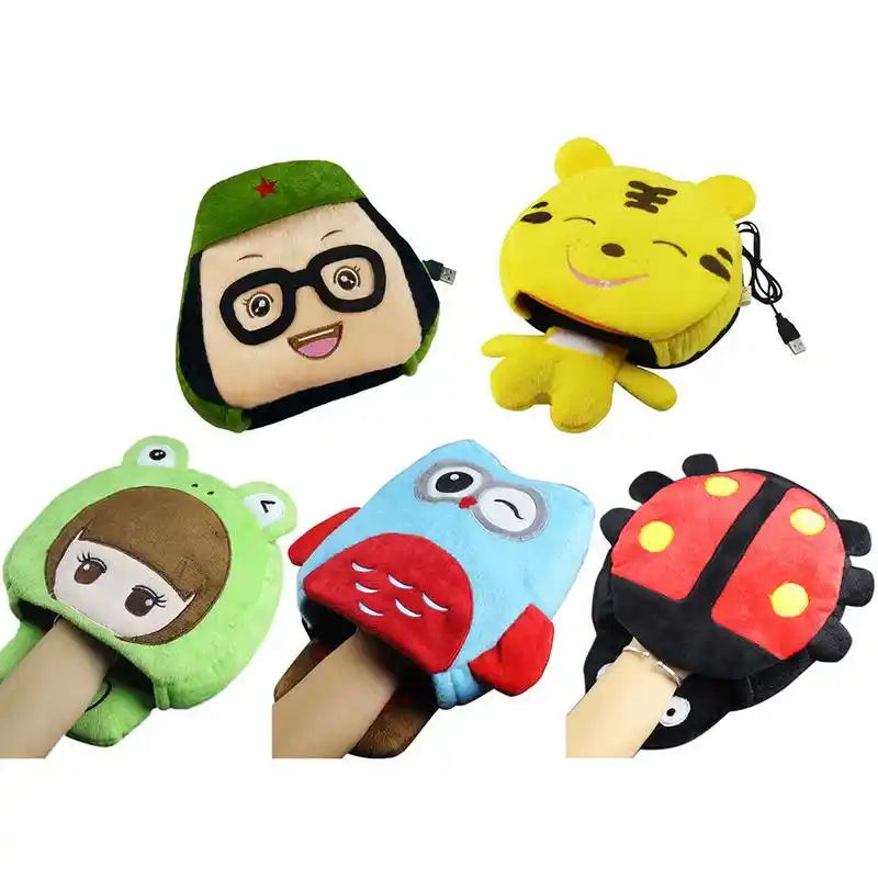 Heating Mouse Pad Cartoon Shaped Hand Warmer Heated Mouse Mat Usb