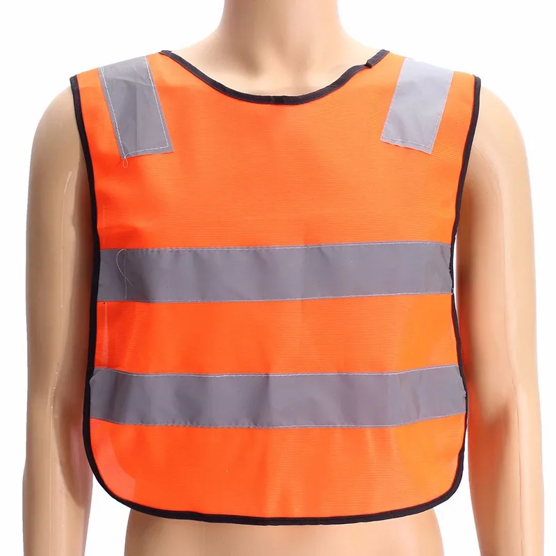 

Durable Reflective Vest Workwear Student Kid Provides High Visibility Day Night Running Cycle Traffic Warning Child Safety Vest