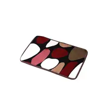 Форма ковер как квадратный мягкий рисунок печать домашний пол декоративный коврик нескользящий