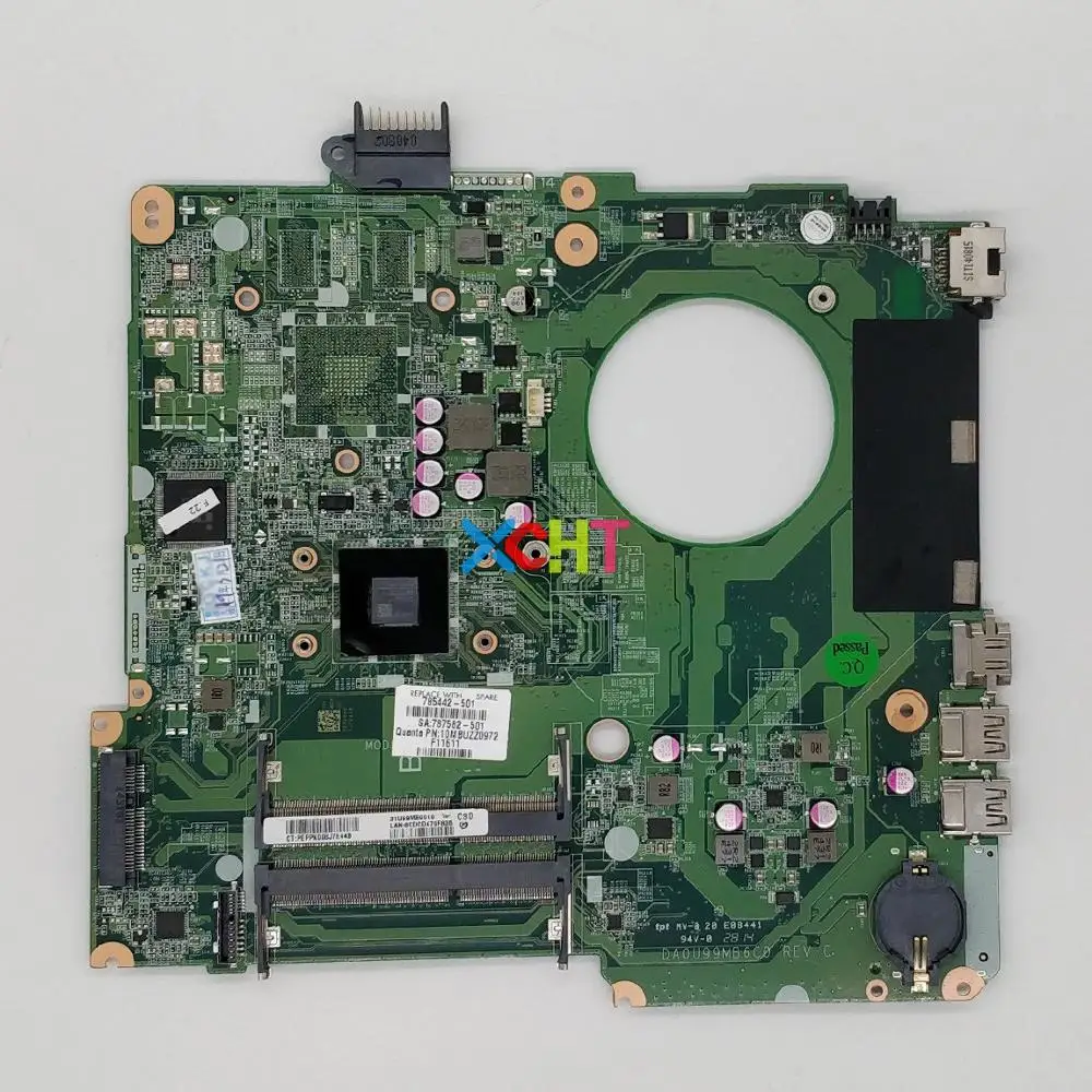 

785442-501 DA0U99MB6C0 REV:C UMA w A8-6410 CPU for HP 15-F014WM 15-F100DX 15-F Series NoteBook PC Laptop Motherboard Mainboard