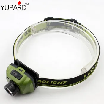 

YUPARD Samsung LED Lamp Induction inductive Headlight camping lantern fishing headlamp Flashlight torch Outdoor 3* AAA Battery