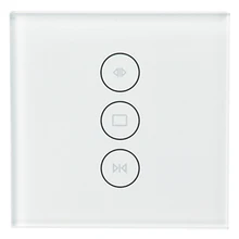 WiFi умная штора переключатель стеклянная панель приложение дистанционное управление работает с Alexa и Google дома или занавеска с электроприводом