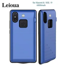 Чехол для аккумулятора Leioua 6800 мАч для Xiaomi Mi 9 8, внешний аккумулятор, портативный внешний аккумулятор, чехол для Xiaomi Mi 8SE, зарядное устройство