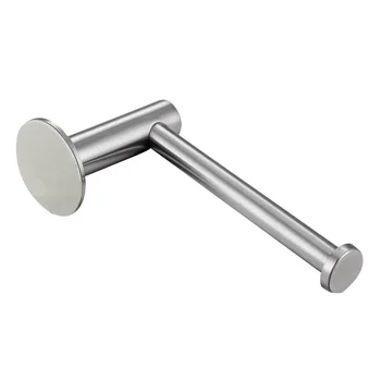 

Seamless Self Adhesive Toilet Durable Paper Holder Tools Roll Paper Bathroom Stainless Steel Wall Mount