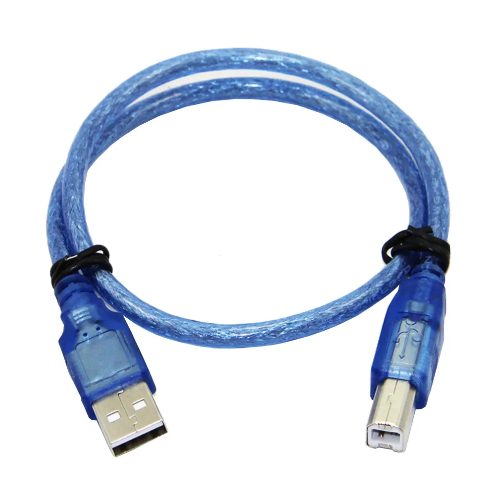 Кабель передачи данных LEORY Mini USB 2 0 Тип A синий 30 см от мужчины к мужчине для Arduino 1