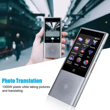 

Portable Voice Translator AI Smart Touch Screen Global Business Travel Real Time Translator 45 Multi-language Translating OnSale