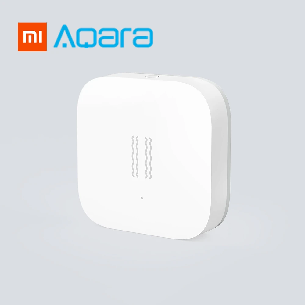 

Original Xiaomi Aqara Smart Motion Sensor Switch Vibration Shock Sensors Built In Gyro Support Mi Home App International Edition