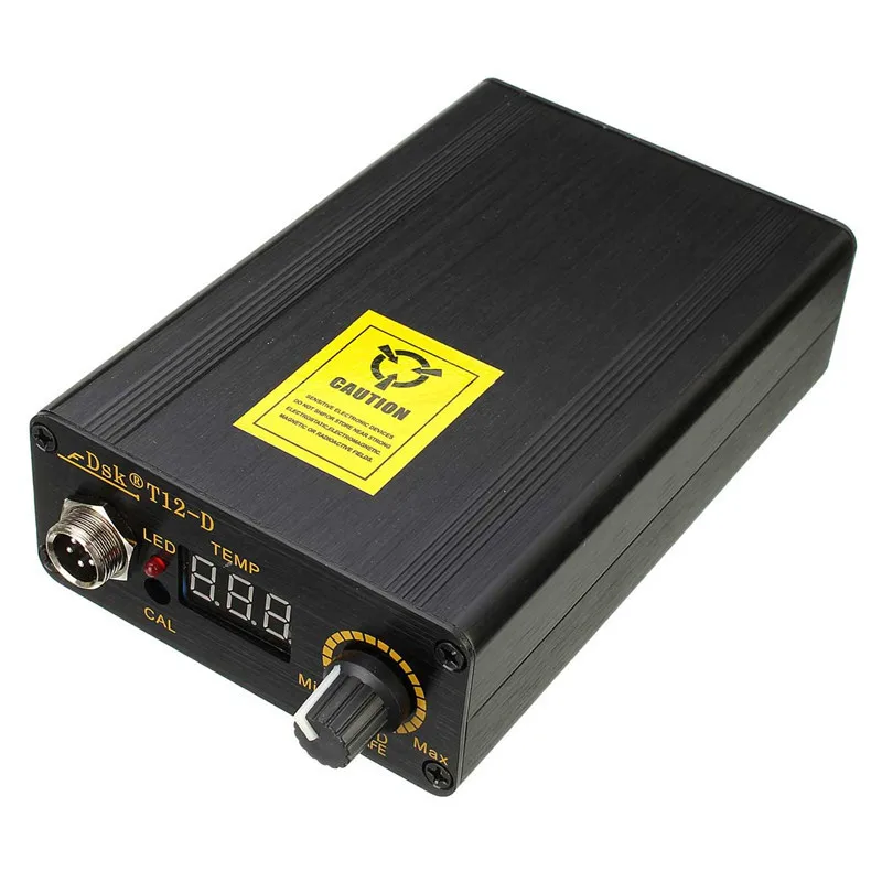 

Portble Mini Digital Electric Soldering Iron Station Temperature Controller EU Plug T12 Handle Welding Machine Equipment Tools