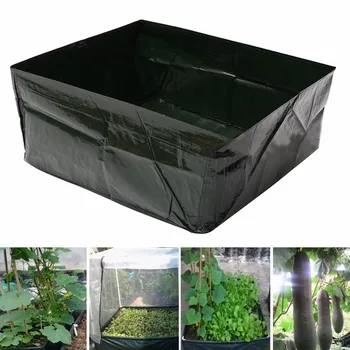 

PE Green Plastic Grow Bag Plant Flower Nursery Bag Vegetable Greenhouse Planter Garden Orchard Tools Accessories Decoration