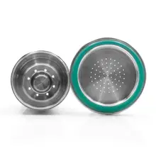 Горячее предложение 1 шт. Новая Металлическая многоразовая капсула из нержавеющей стали многоразовая для Nespresso U кофемашина для i cafilas