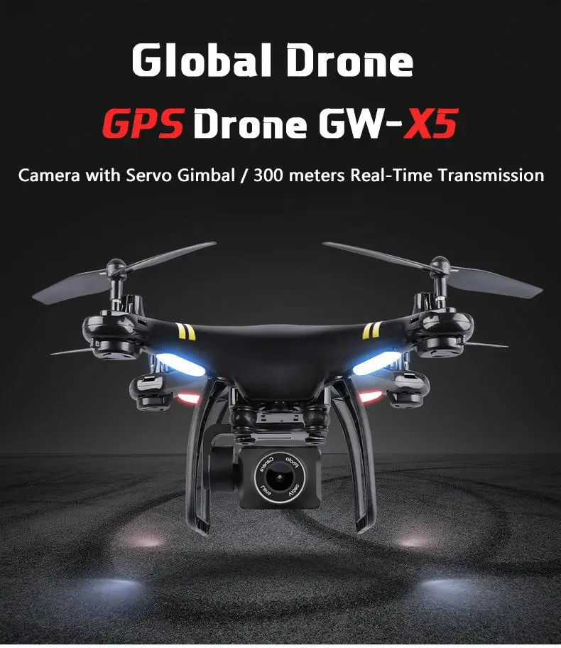 LeadingStar GW83 gps 5G wifi 1080P Дрон Профессиональный gps Дроны с камерой HD RC wifi FPV в режиме реального времени Квадрокоптер