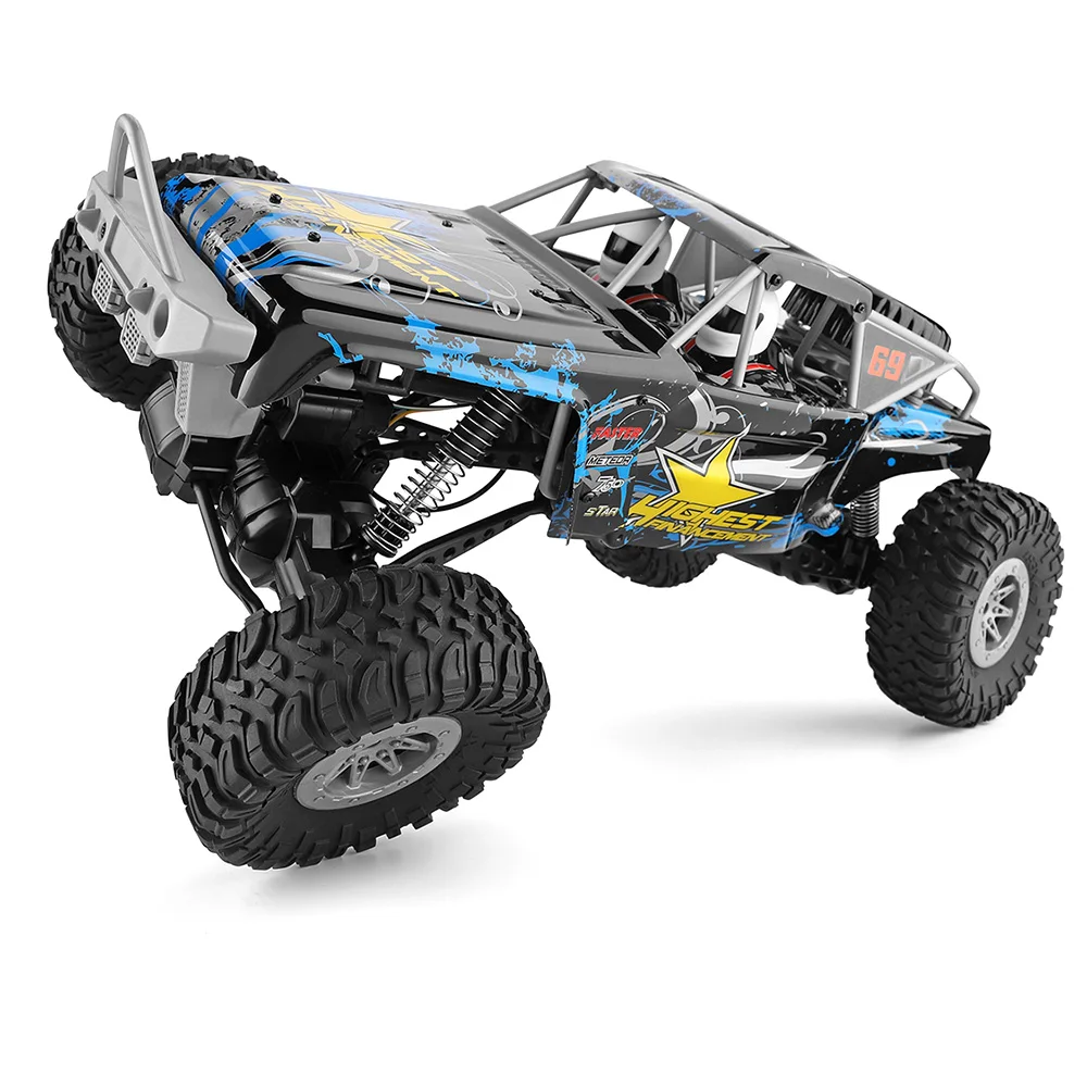 2019 Новинка WLtoys RC Автомобиль 2 4G 1/10 4WD двойной мост гусеничный внедорожный