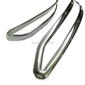 

For Hyundai Elantra 2017 2018 2019 ABS Chrome Rear Fog Light Lamp Cover Tail Foglight Frame Trim Protector Exterior Car Styling