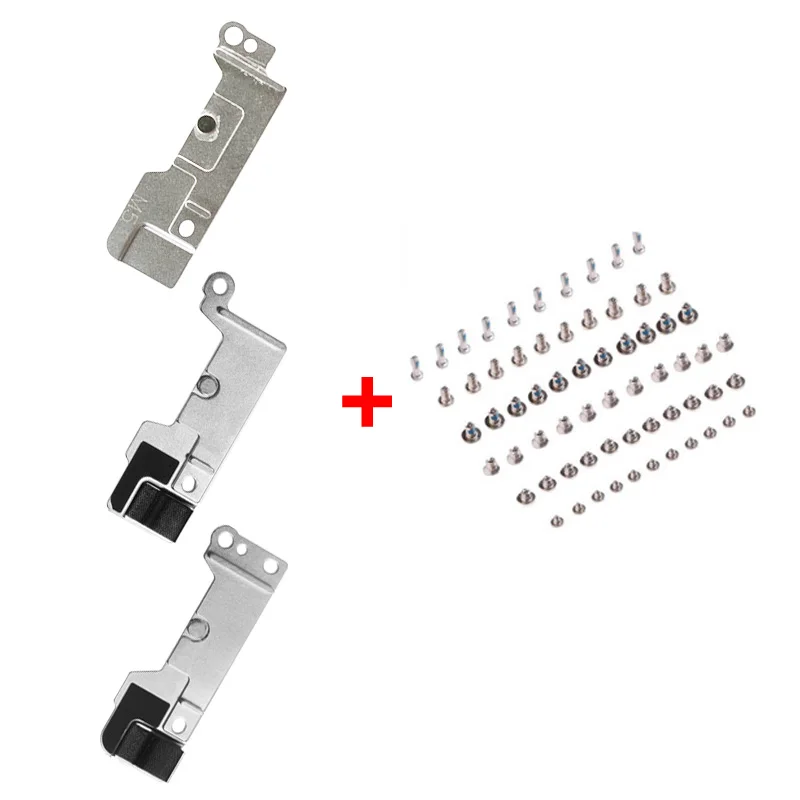 

1pcs Home Button Spacer Clip Holder Metal Plate Bracket Cover+Screws Set For iPhone 6G 6 Plus 6S Plus