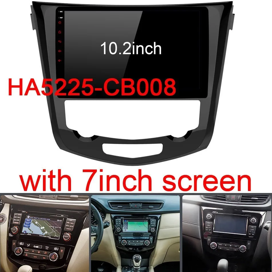 Discount 10.2" Android 8.0 Car GPS Radio Player for Nissan X-Trail Qashqail 2014 2015 2016 2017 with Octa Core 4GB+32GB Stereo Multimedia 3