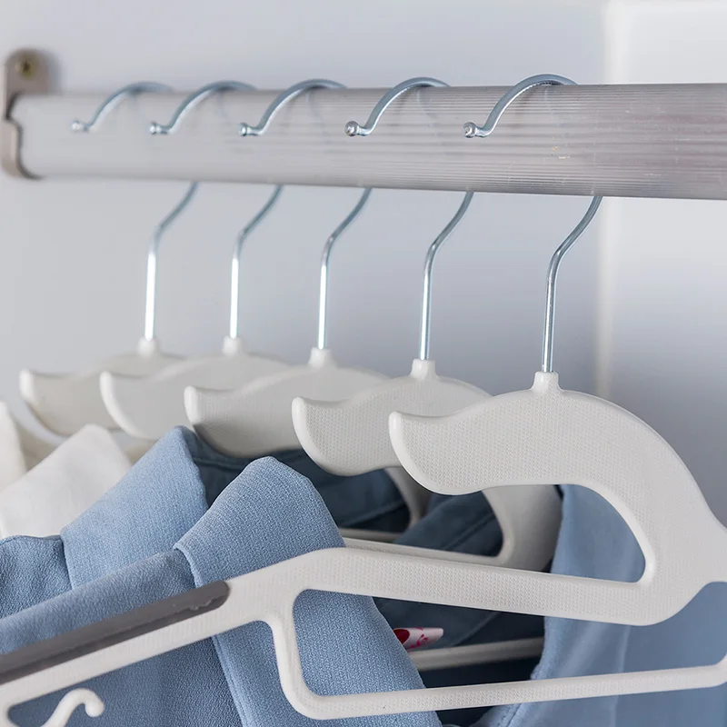 ORZ 5 Pack Clothes Hangers Non-Slip Hanger for Pants Dress Jacket Underwear Shirt Clothes Holder Closet Organizer Drying Rack