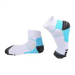 1 пара Спорт сжатия ног носки эластичные дышащие короткие носки поставки