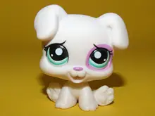 font b pet b font shop lps toys White Pink Baby Boxer Puppy Dog 1534