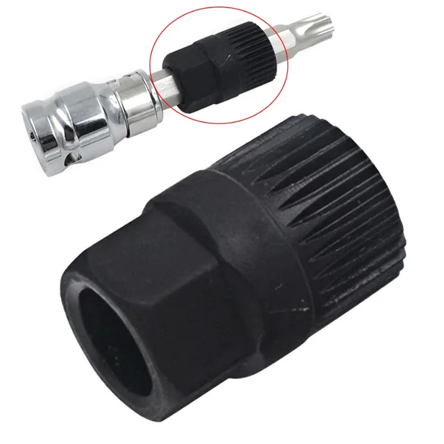 DWZ 1pc 33 Spline Alternator Clutch Free Wheel Pulley Removal Tool For