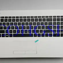 Подлокотник для ноутбука верхней крышке белый для hp 15-BR 15-BW 15-BS 250 255 G6 AP20400E10 с Touc hp ad