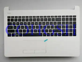 

New Laptop Palmrest Top Case White For HP 15-BR 15-BW 15-BS 250 255 G6 AP20400E10 With Touchpad