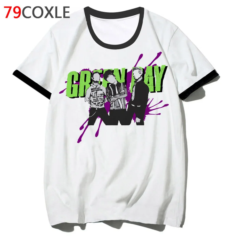 

Green Day t shirt tee streetwear top harajuku hip school men for t-shirt clothing hop 2019 male funny tshirt F2442